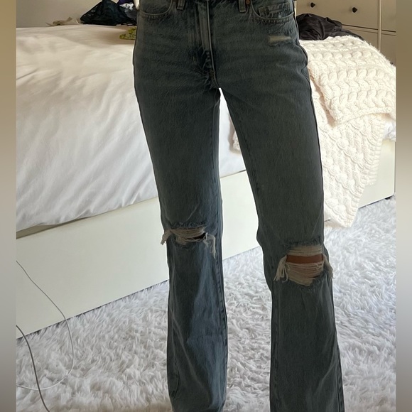 PacSun vintage bootcut ripped jeans size 23 - Picture 4 of 7